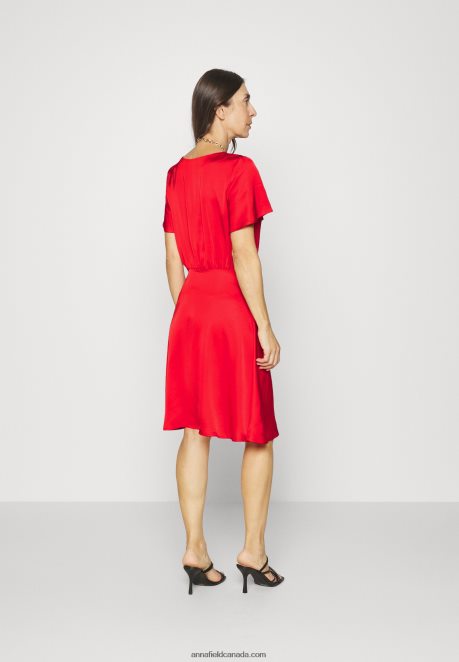 Anna Field Women Cocktail Dress Party Dress Red H42J4Z62
