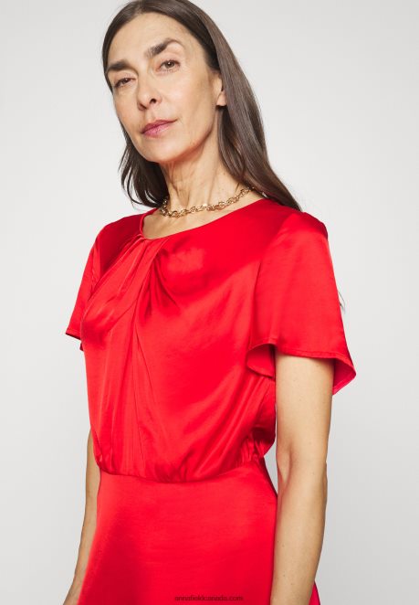 Anna Field Women Cocktail Dress Party Dress Red H42J4Z62