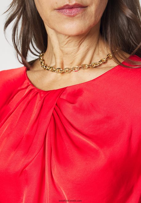 Anna Field Women Cocktail Dress Party Dress Red H42J4Z62
