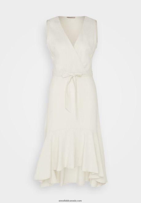 Anna Field Women Day Dress Beige H42J4Z16
