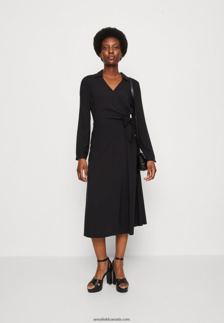Anna Field Women Day Dress Black H42J4Z21