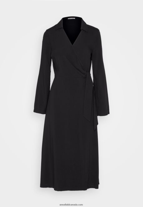 Anna Field Women Day Dress Black H42J4Z21