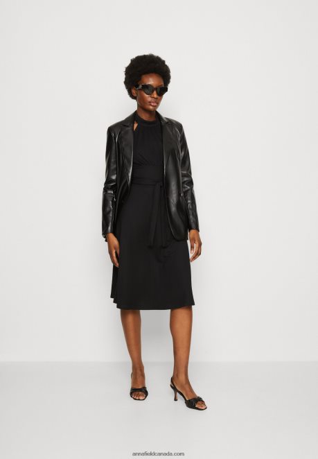 Anna Field Women Day Dress Black H42J4Z26
