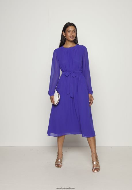 Anna Field Women Day Dress Blue H42J4Z8