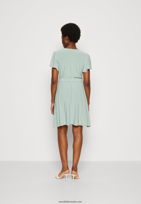 Anna Field Women Day Dress Green H42J4Z6