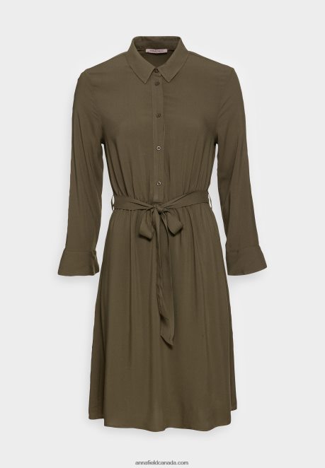 Anna Field Women Day Dress Olive H42J4Z20