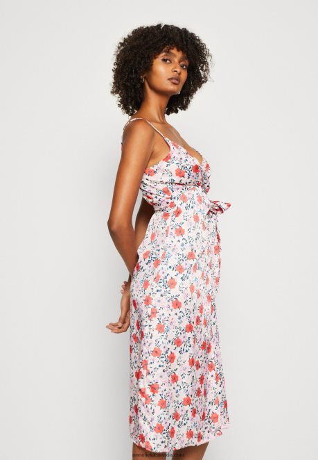Anna Field Women Day Dress Pink/Red H42J4Z14