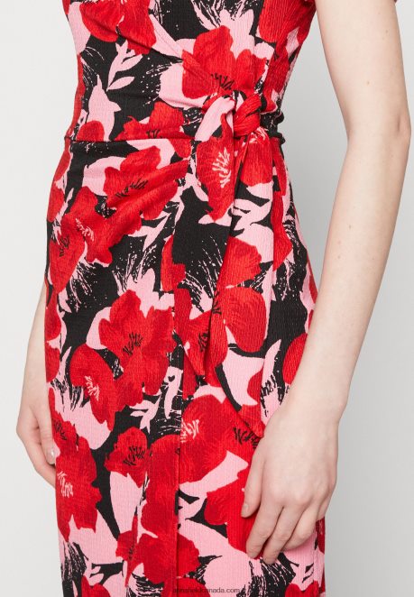 Anna Field Women Day Dress Red/Pink H42J4Z19