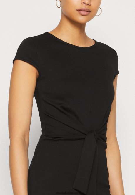 Anna Field Women Jersey Dress Black H42J4Z140