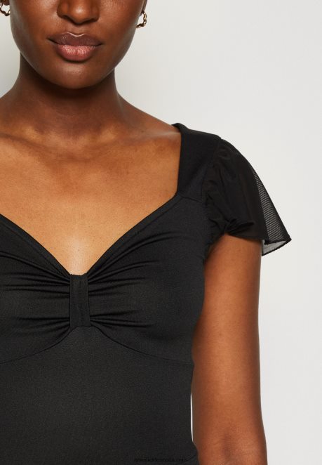 Anna Field Women Jersey Dress Black H42J4Z160