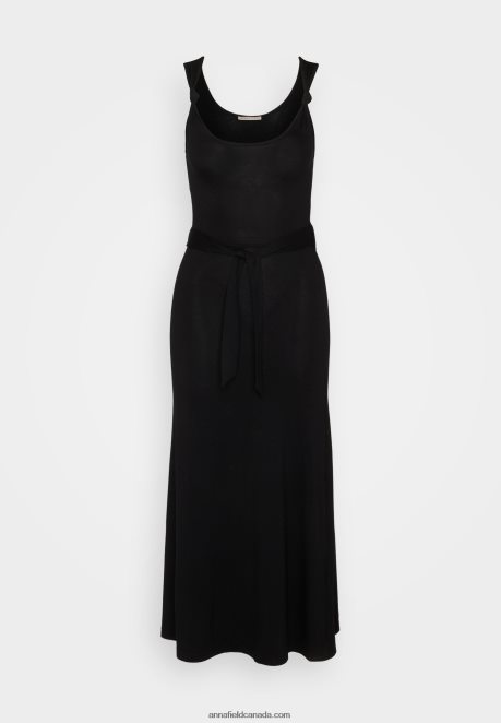 Anna Field Women Jersey Dress Black H42J4Z162