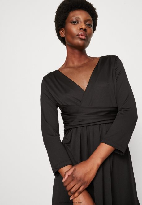 Anna Field Women Jersey Dress Black H42J4Z165