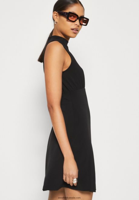Anna Field Women Jersey Dress Black H42J4Z167