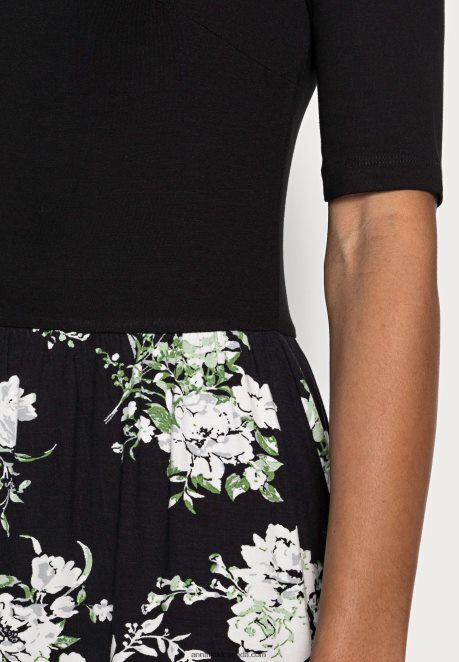 Anna Field Women Jersey Dress Black H42J4Z169