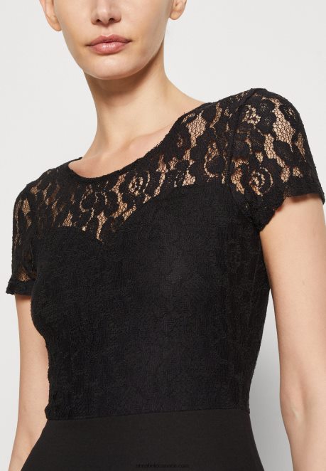 Anna Field Women Jersey Dress Black H42J4Z58