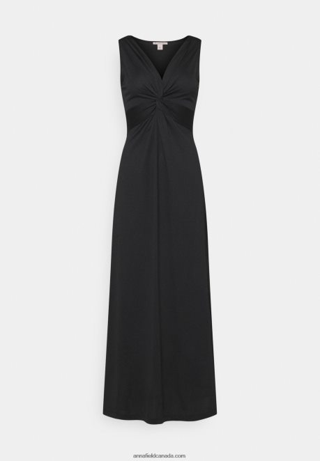 Anna Field Women Jersey Dress Black H42J4Z74