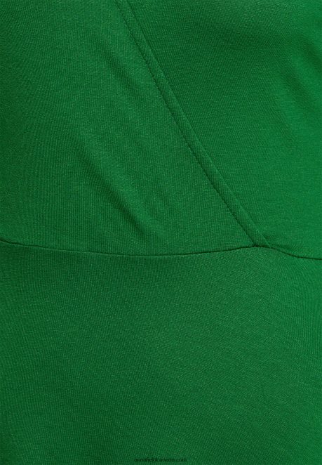 Anna Field Women Jersey Dress Dark Green H42J4Z116