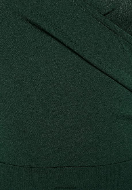 Anna Field Women Jersey Dress Dark Green H42J4Z39