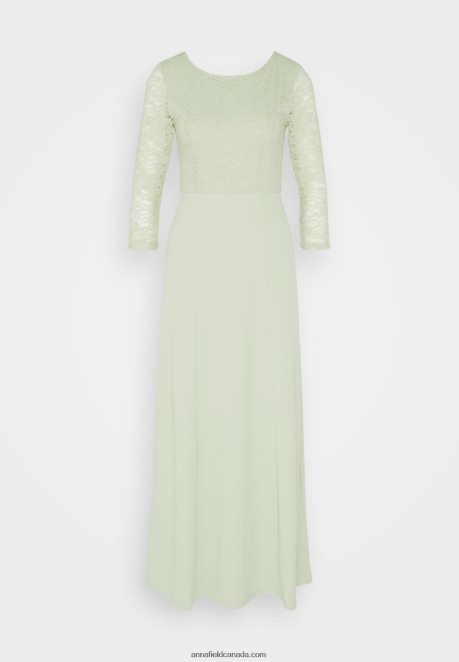Anna Field Women Jersey Dress Light Green H42J4Z76