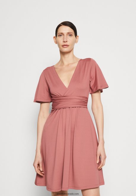 Anna Field Women Jersey Dress Pink H42J4Z127