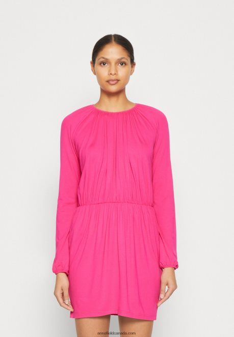 Anna Field Women Jersey Dress Pink H42J4Z187