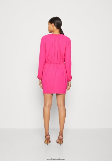 Anna Field Women Jersey Dress Pink H42J4Z187