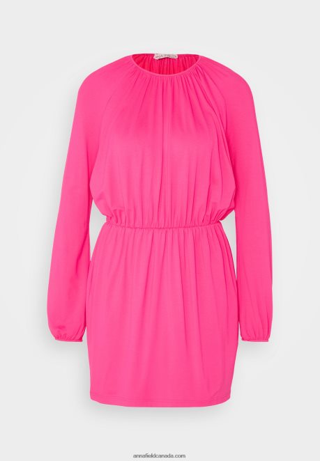 Anna Field Women Jersey Dress Pink H42J4Z187