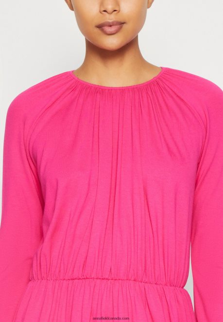 Anna Field Women Jersey Dress Pink H42J4Z187