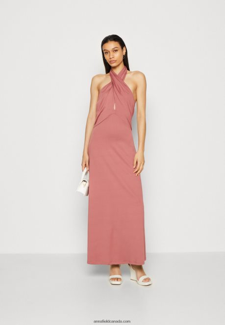 Anna Field Women Jersey Dress Pink H42J4Z79