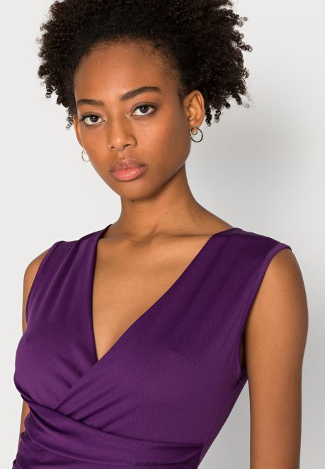 Anna Field Women Jersey Dress Purple H42J4Z170
