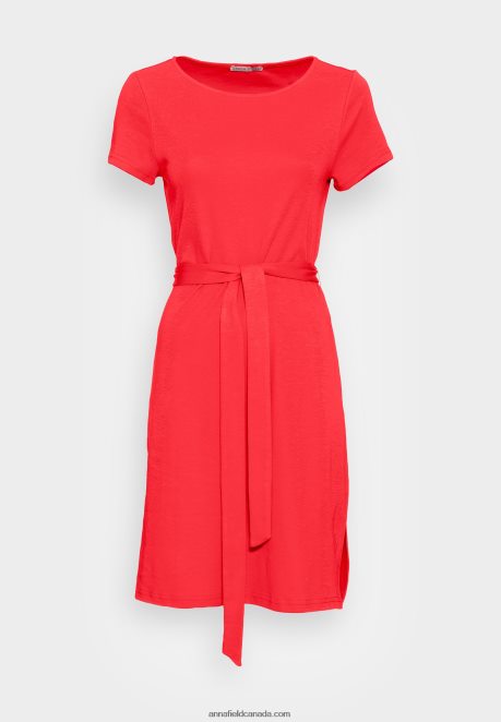 Anna Field Women Jersey Dress Red H42J4Z99