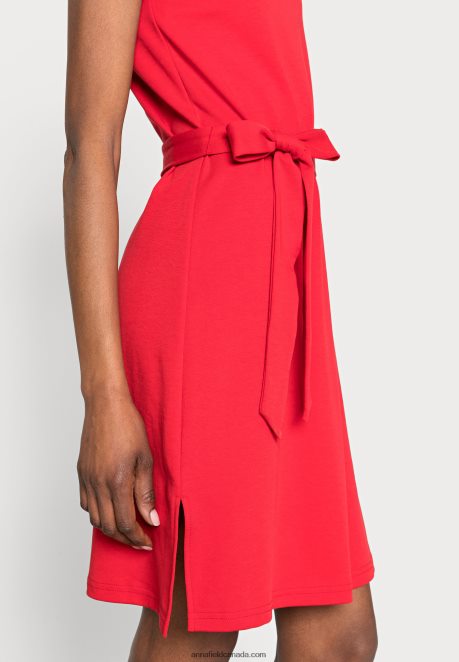 Anna Field Women Jersey Dress Red H42J4Z99