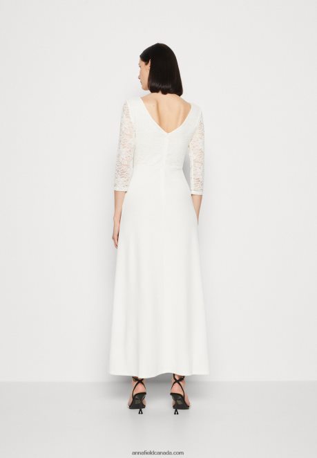 Anna Field Women Jersey Dress White H42J4Z75