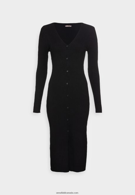 Anna Field Women Jumper Dress Black H42J4Z229