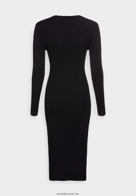 Anna Field Women Jumper Dress Black H42J4Z229