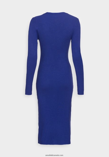 Anna Field Women Jumper Dress Blue H42J4Z235