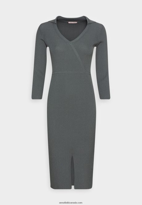 Anna Field Women Jumper Dress Green H42J4Z233