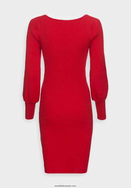 Anna Field Women Jumper Dress Red H42J4Z194