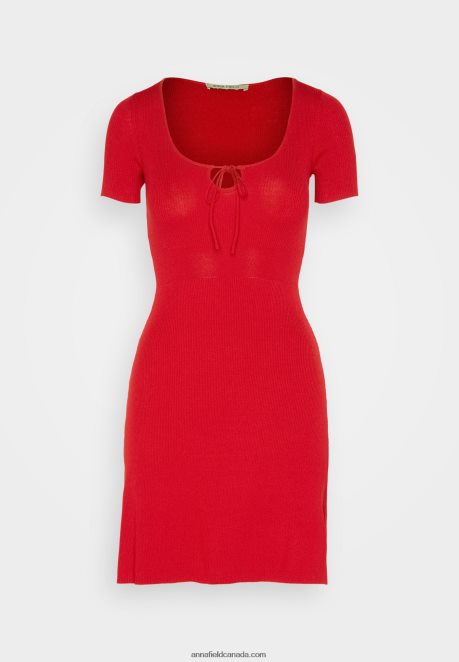 Anna Field Women Jumper Dress Red H42J4Z231