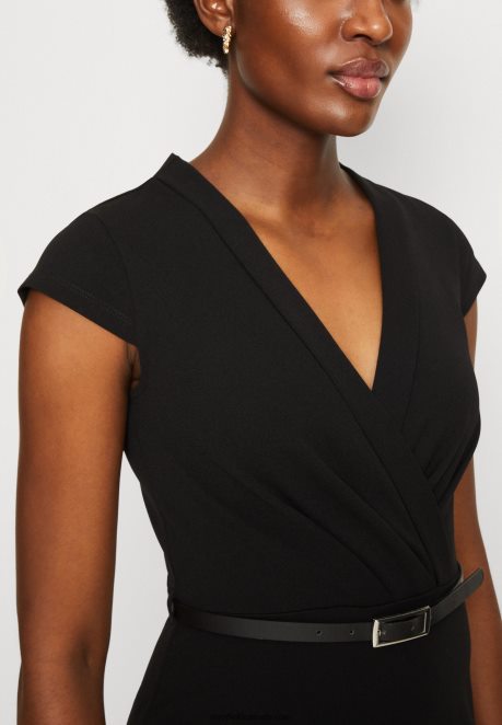 Anna Field Women Shift Dress Black H42J4Z198