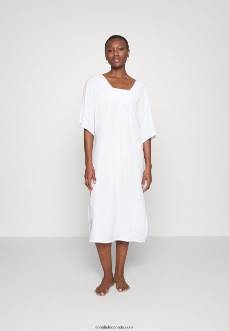 Anna Field Women V Front Beach Dress Maxi Dress Weiss H42J4Z222