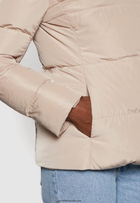 Anna Field Women Winter Jacket Light Brown H42J4Z733