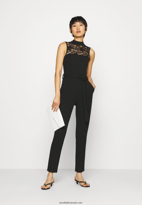 Anna Field Women Jumpsuit Black H42J4Z872