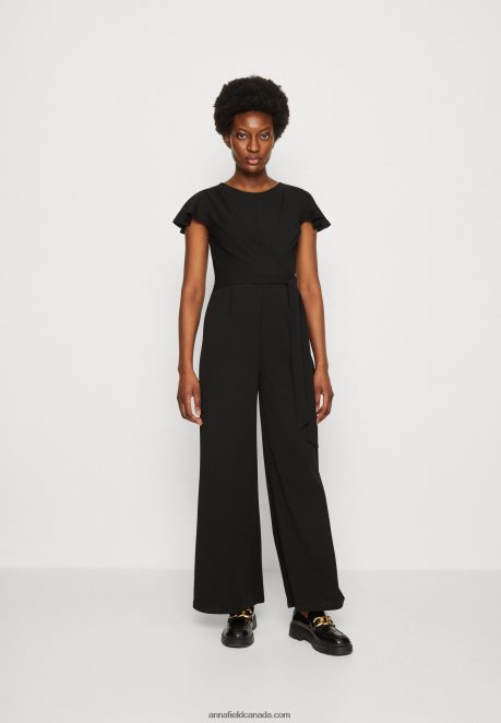 Anna Field Women Jumpsuit Black H42J4Z892