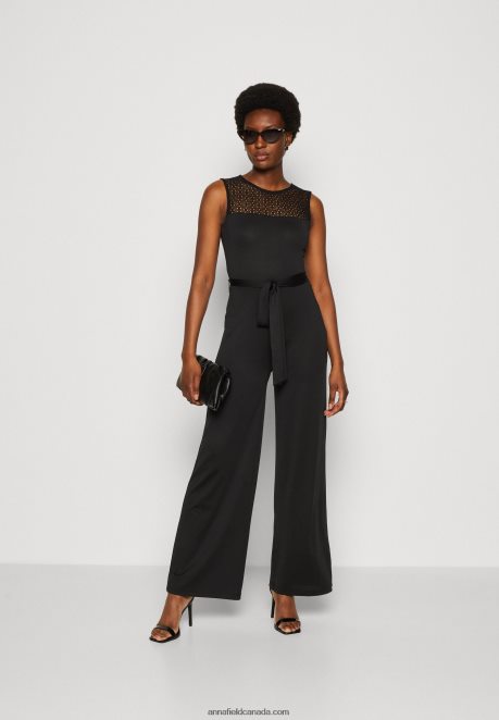 Anna Field Women Jumpsuit Black H42J4Z902