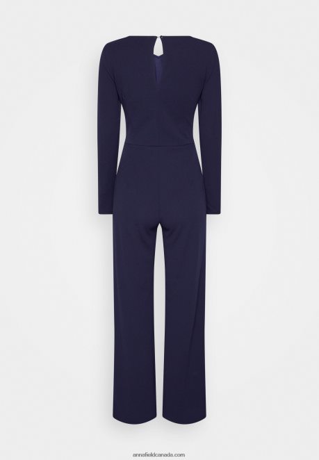 Anna Field Women Jumpsuit Dark Blue H42J4Z878