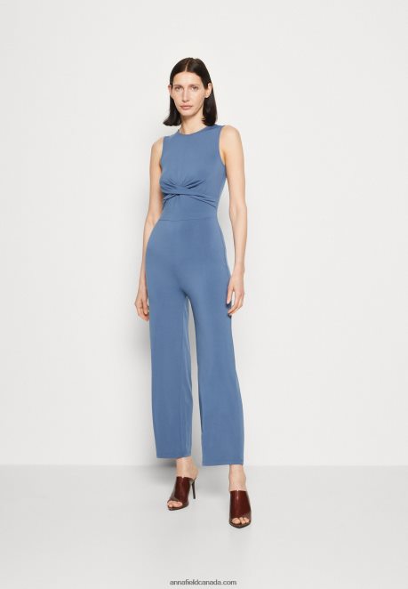 Anna Field Women Jumpsuit Dark Blue H42J4Z879