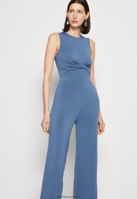 Anna Field Women Jumpsuit Dark Blue H42J4Z879