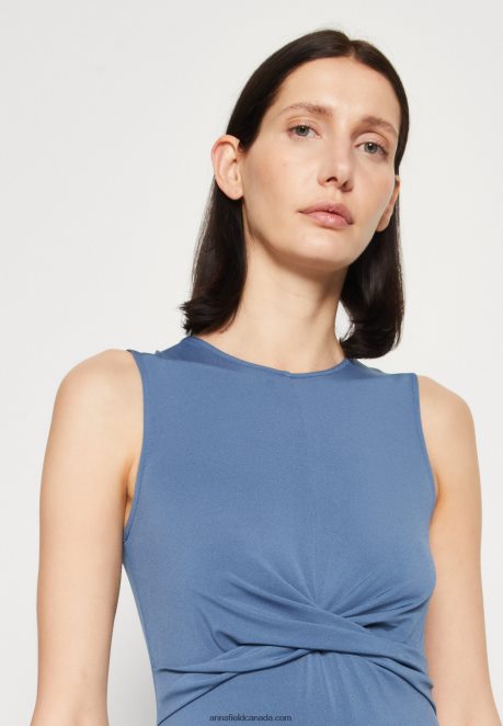 Anna Field Women Jumpsuit Dark Blue H42J4Z879