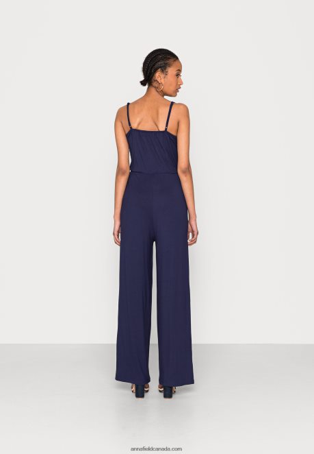 Anna Field Women Jumpsuit Dark Blue H42J4Z886